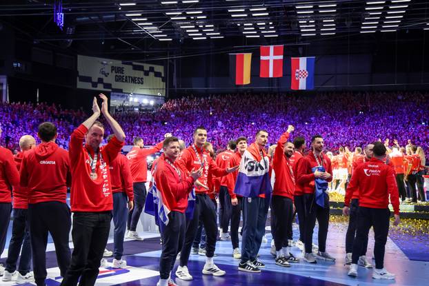 Dodjela medalja hrvatskoj rukometnoj reprezentaciji