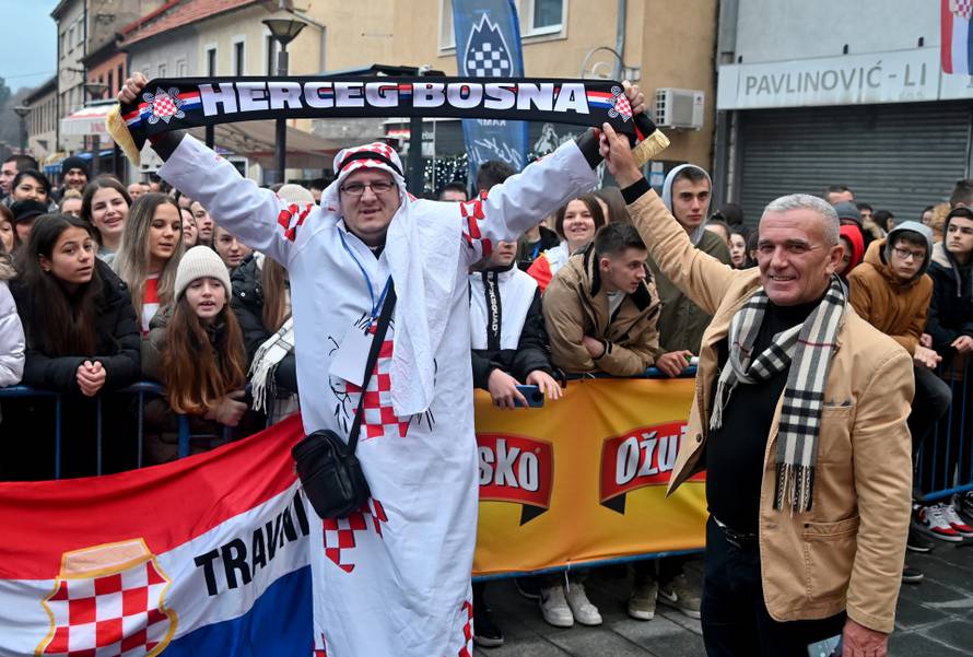 Livno: Svečani doček Zlatka Dalića, izbornika nogometne reprezentacije