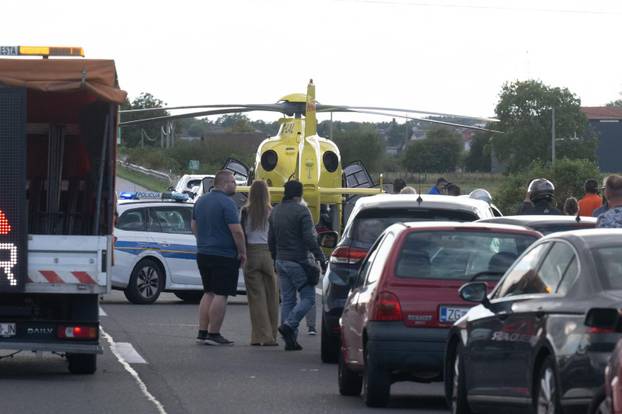 Sveti Ivan Zelina: Sudar automobila i motora na autocesti A4 u smjeru Zagreba