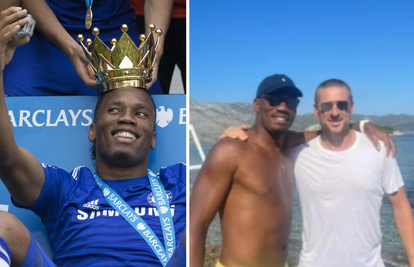 Veliki Didier Drogba trenutno uživa s prijateljima na Korčuli