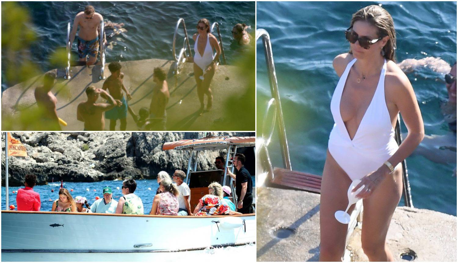 Fešta bez kraja: Heidi Klum se nakon vjenčanja 'bacila' u more
