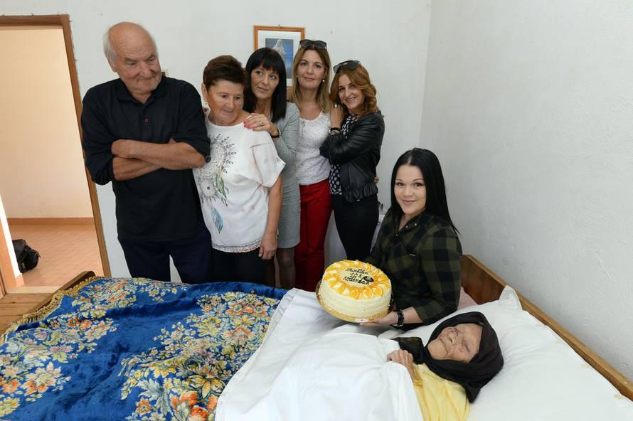Najstarija Dalmatinka Anđa Perić proslavila 108. rođendan