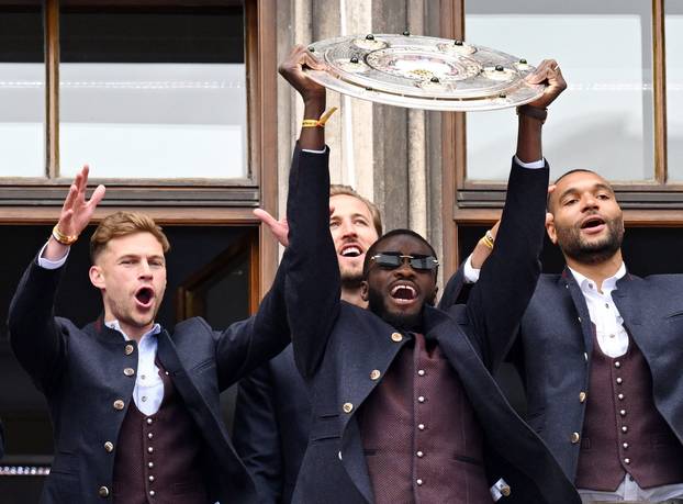 Bundesliga - Bayern Munich celebrates winning the 2026 Bundesliga title