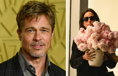 Holivudski romantik! Brad Pitt 29 godina mlađu curu iznenadio divnim buketom za Valentinovo