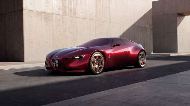 FOTO Alfa Romeo otkriva svoju budućnost: Cuorerosso izgleda sjajno i ima moćni V6 motor