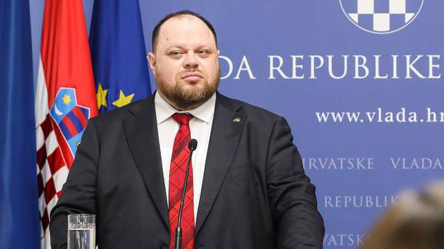 Zagreb: Andrej Plenković i Ruslan Stefančuk održali konferenciju za medije nakon sastanka