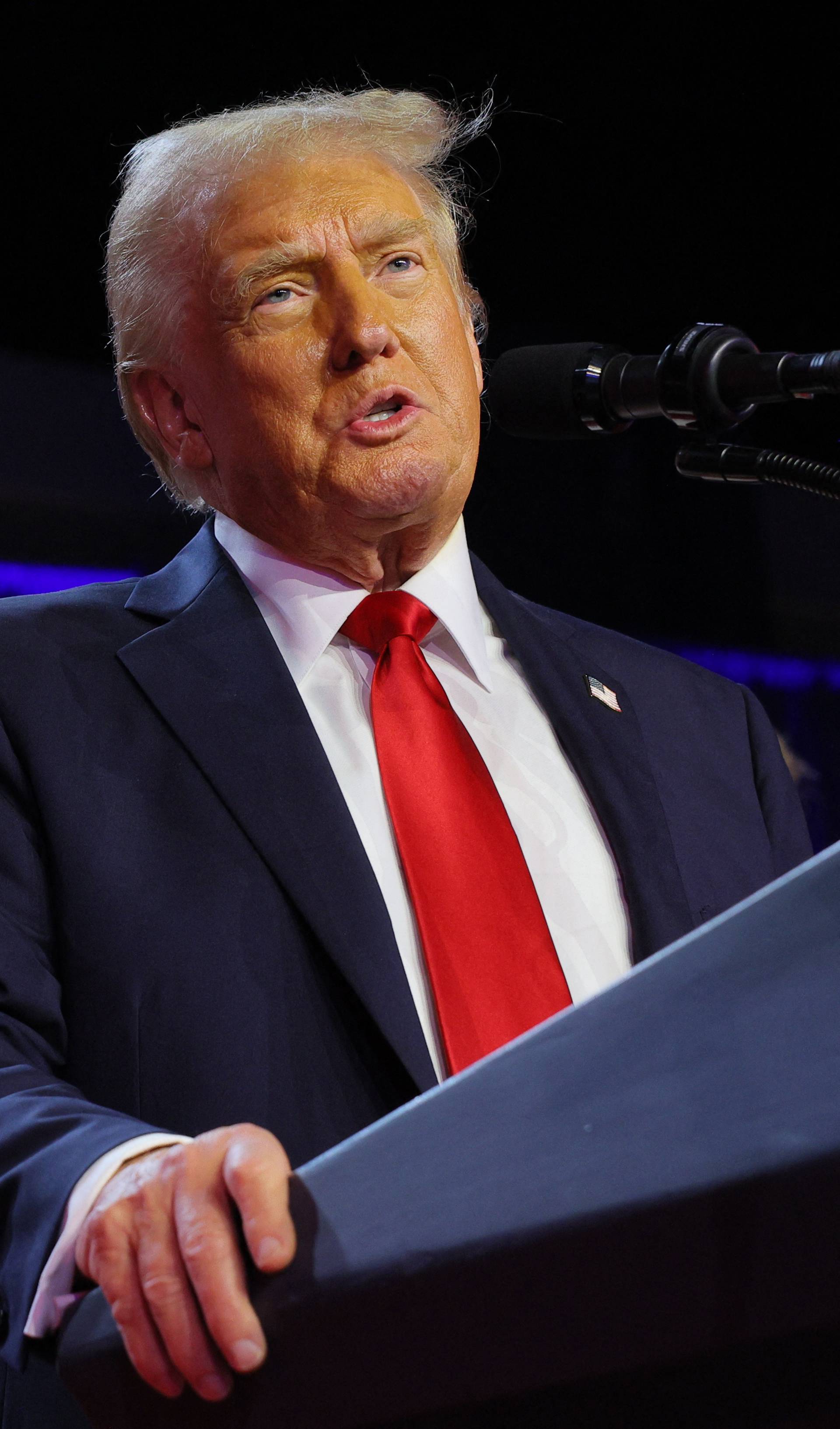 2024 U.S. Presidential Election Night, at Palm Beach County Convention Center, in West Palm Beach, Florida