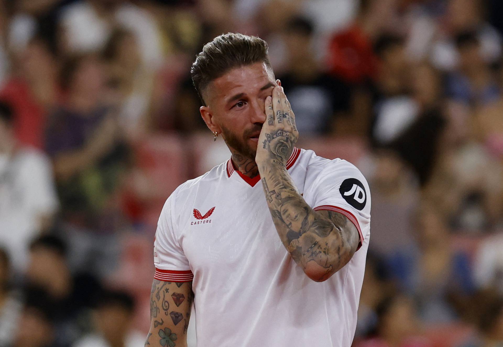 Sevilla unveil new signing Sergio Ramos