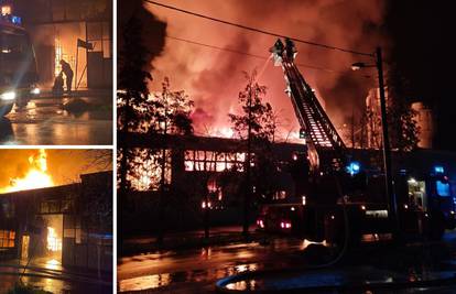 Detalji buktinje kod Mraclina: Uz požar izbila i eksplozija u tvornici, radnik (51) ozlijeđen
