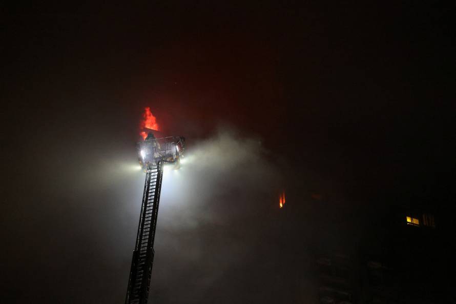 Major fire at Wang Fuk Court housing estate, in Tai Po, Hong Kong