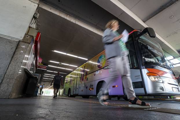 Autobusni kolodvor u Zagrebu
