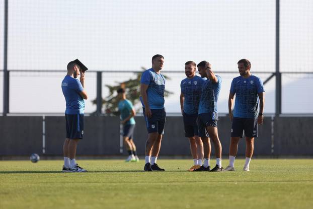 Trening HNK Rijeka uoči uzvratne utakmice drugog pretkola Konferencijske lige protiv KF Dukagjini