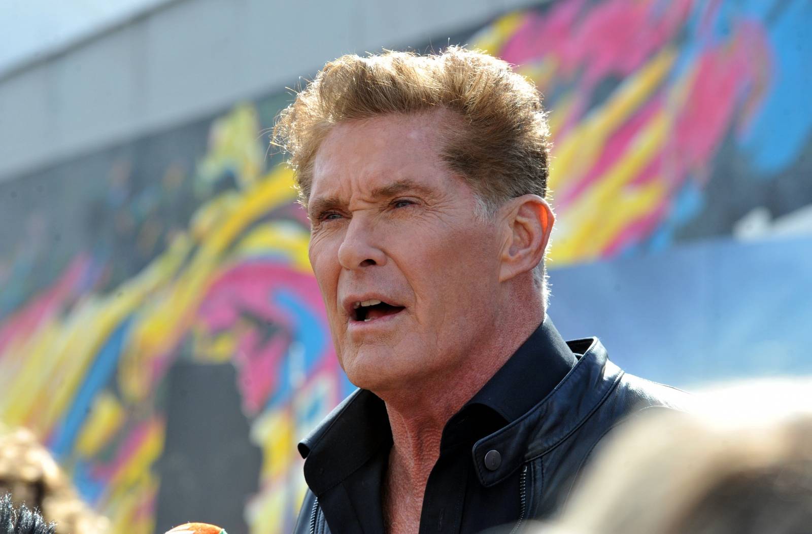 David Hasselhoff in Berlin