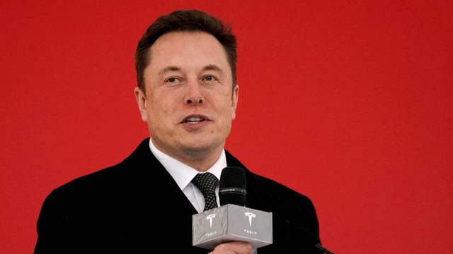 FILE PHOTO: Tesla CEO Elon Musk attends the Tesla Shanghai Gigafactory groundbreaking ceremony in Shanghai