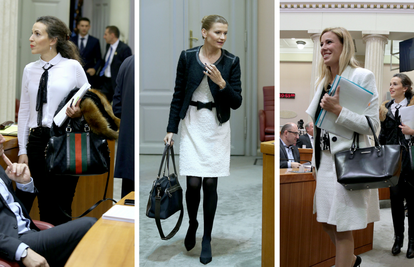 Crno-bijeli svijet: Evo što su zastupnice odjenule za Sabor