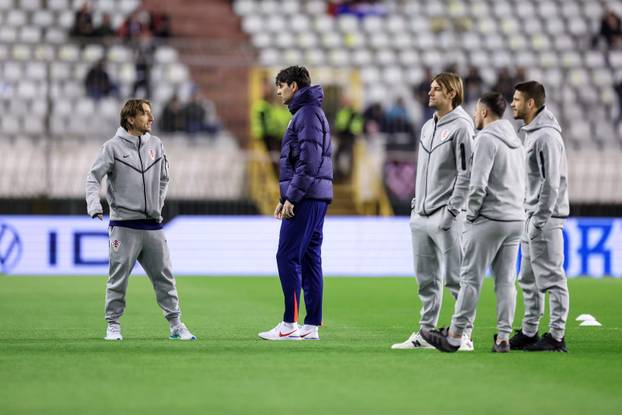 Prva utakmica četvrtfinala UEFA Lige nacija između Hrvatske i Francuske, obilazak stadiona 