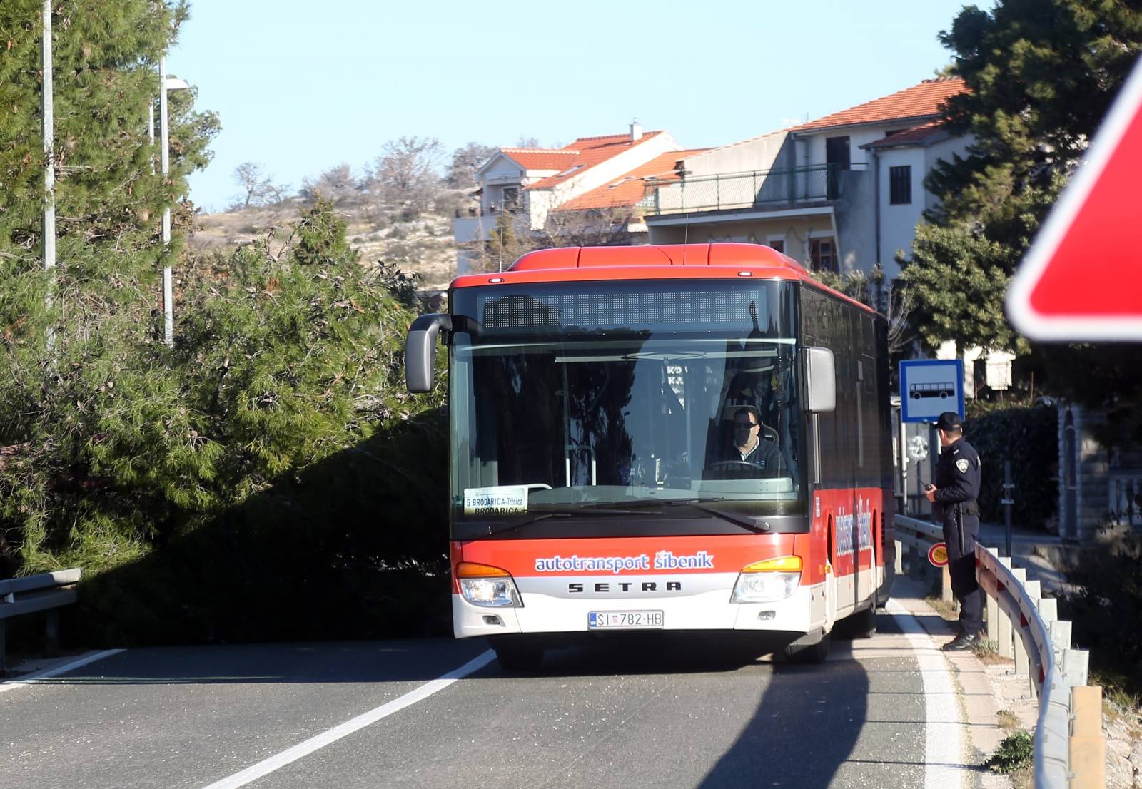 Na Å¡ibenskom podruÄju bura napravila mnogo Å¡tete