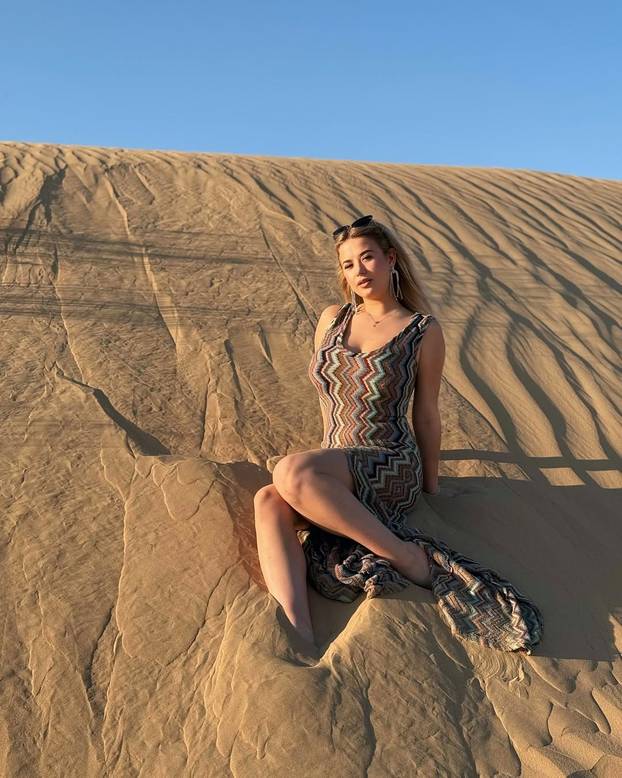 FOTO Lijepa kći Nives Celzijus više nije plavuša: Pogledajte kako Taisha Drpić sada izgleda