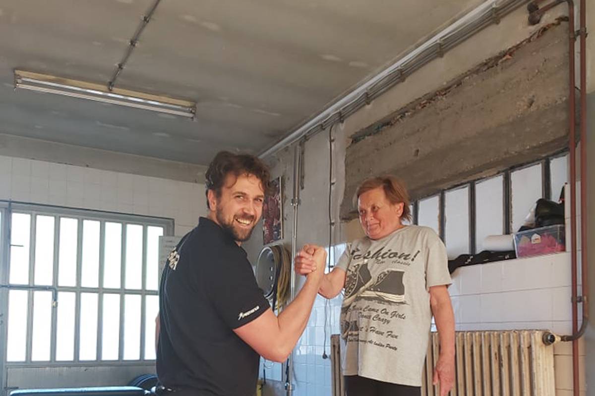 Superbaka Marica (77) vježba: 'Treniram uz mog Tomislava'