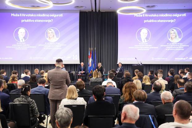 Tribina pod nazivom "Može li Hrvatska mladima osigurati priuštivo stanovanje?"