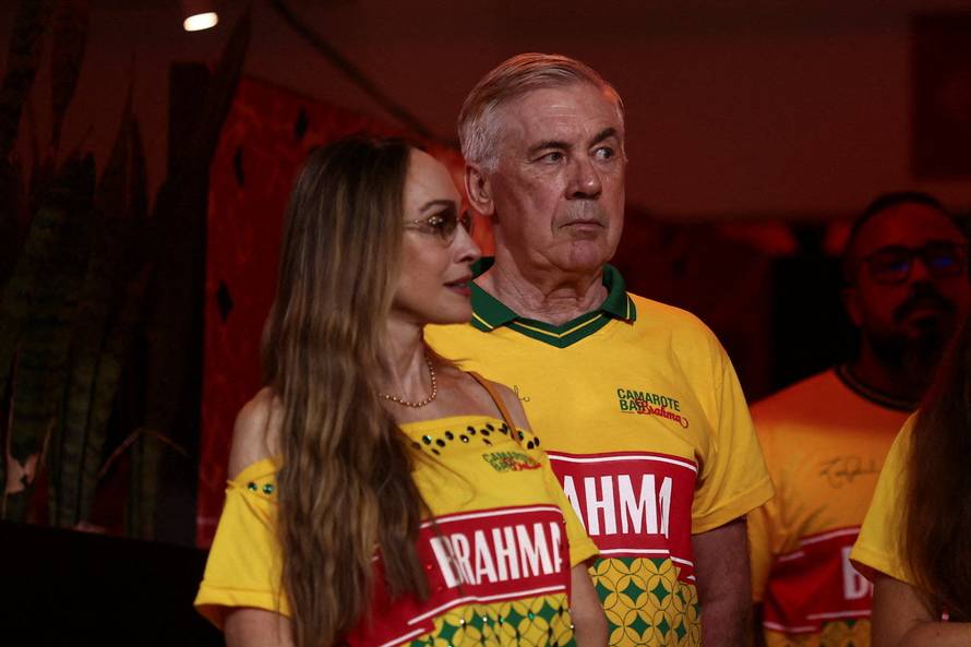 Carnival parade in Sao Paulo