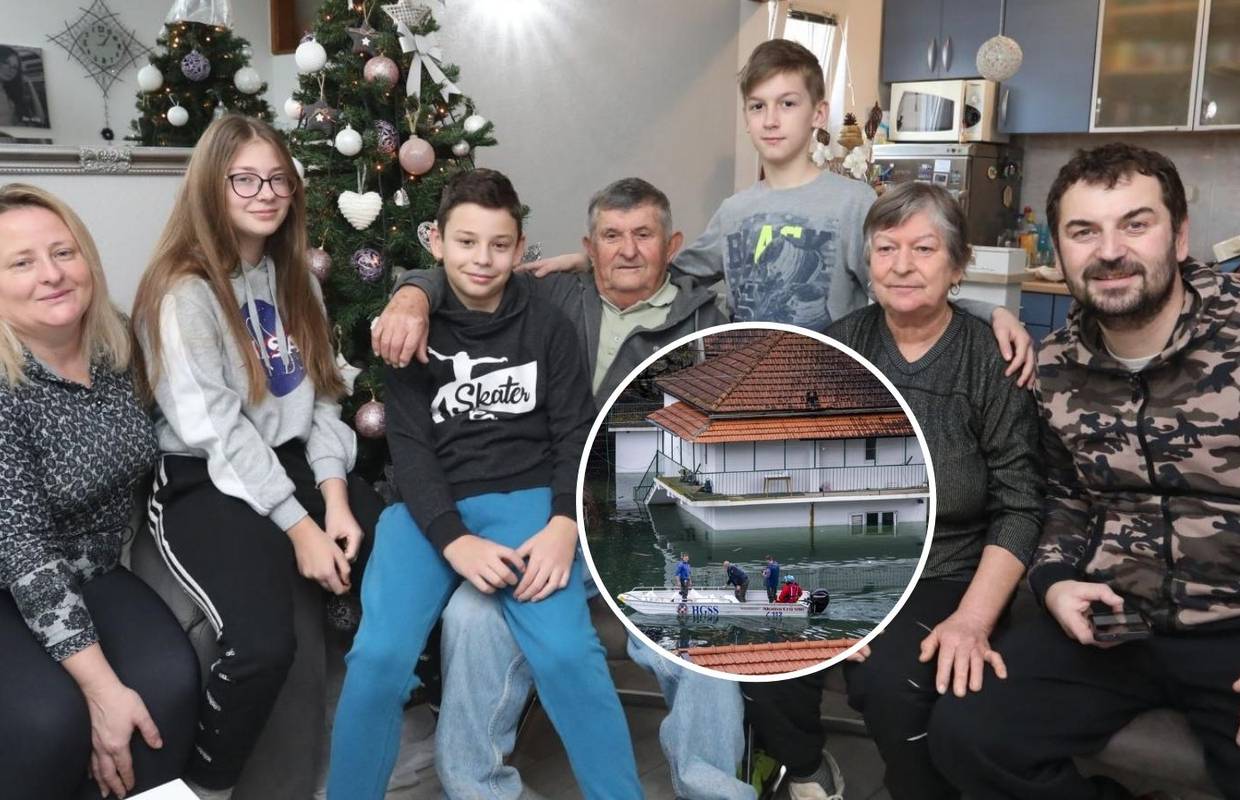 Baka iz Kokorića i unuci zajedno za Novu godinu: 'Hvala Bogu, najbitnije je da smo sad svi tu'