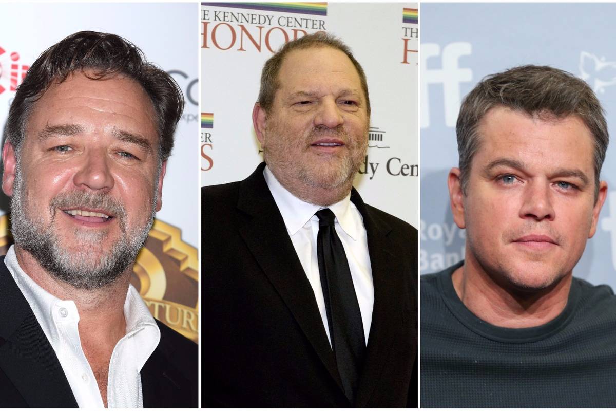Seksualnog predatora štitili su Matt Damon i Russell Crowe