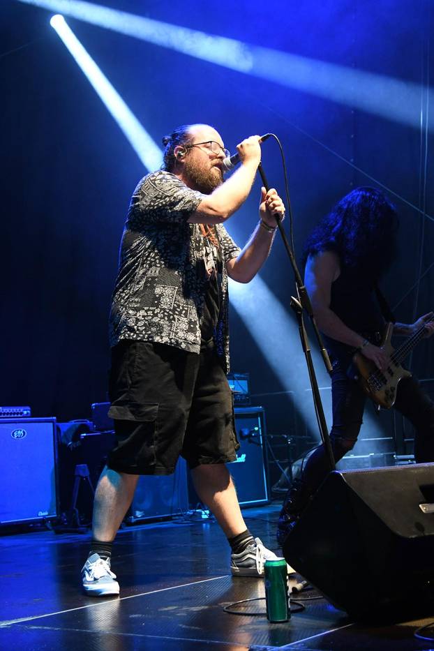 Koprivnica: Nastup benda Seljačka buna na 15. RockLive Festivalu