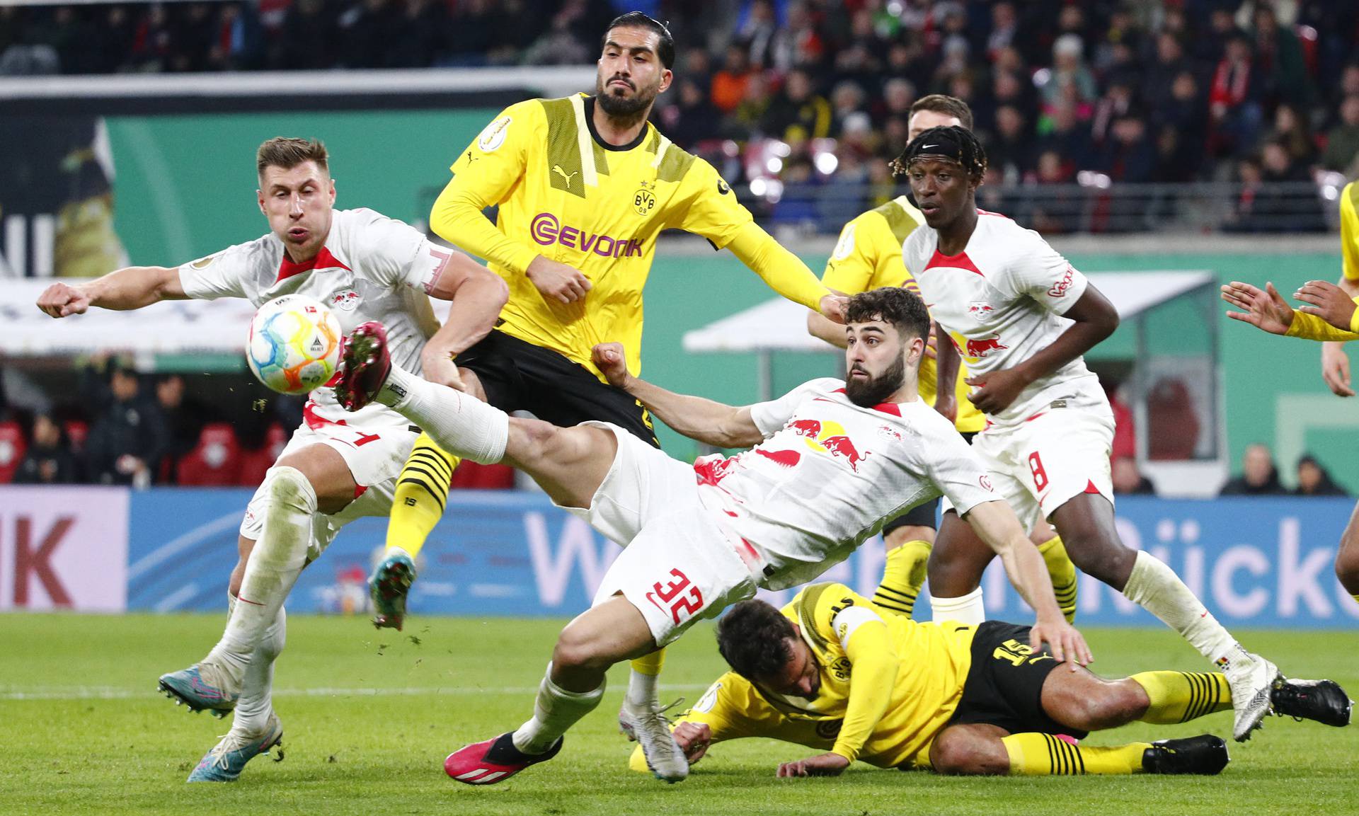 DFB Cup - Quarter Final - RB Leipzig v Borrusia Dortmund