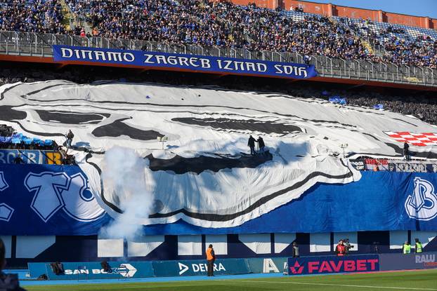 Zagreb: BBB tijekom utakmice protiv Hajduka razvili veliku kostursku glavu 