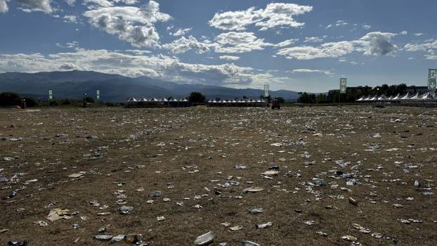 Jutro nakon koncerta Marka Perkovića Thompsona na sinjskom hipodromu