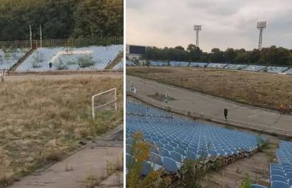 Na ovom je stadionu Dinamo ispao iz Europe. Evo kako danas izgleda. Priroda ga preuzima...