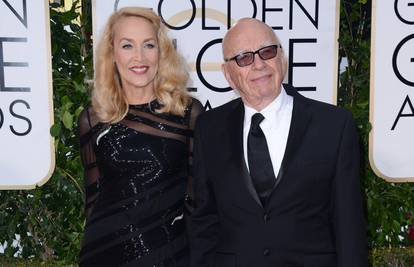 Mogul i model: Vjenčali se Rupert Murdoch i Jerry Hall