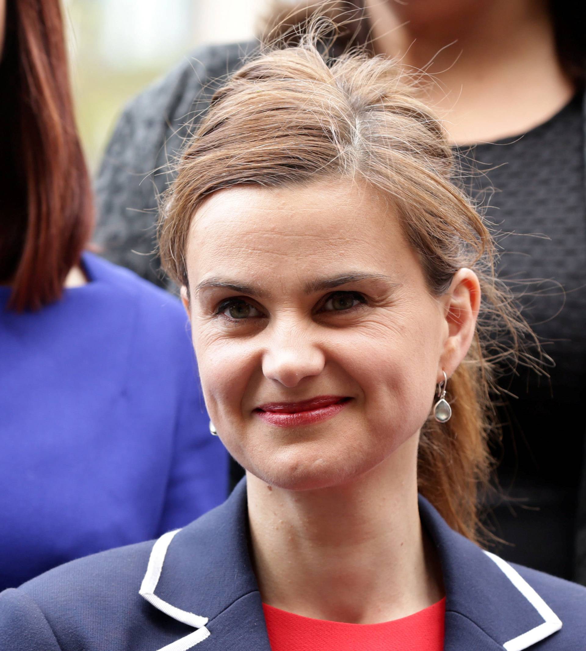 Batley and Spen MP Jo Cox is seen in Westminster 