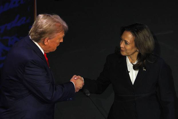 Harris-Trump presidential debate hosted by ABC in Philadelphia, Pennsylvania