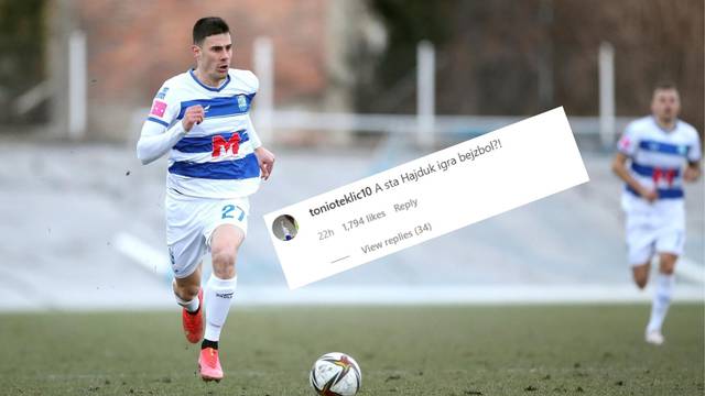 Igrač Osijeka najavio borbu za naslov prvaka, a Teklić mu uzvratio: Hajduk igra bejzbol?!