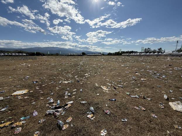 Jutro nakon koncerta Marka Perkovića Thompsona na sinjskom hipodromu