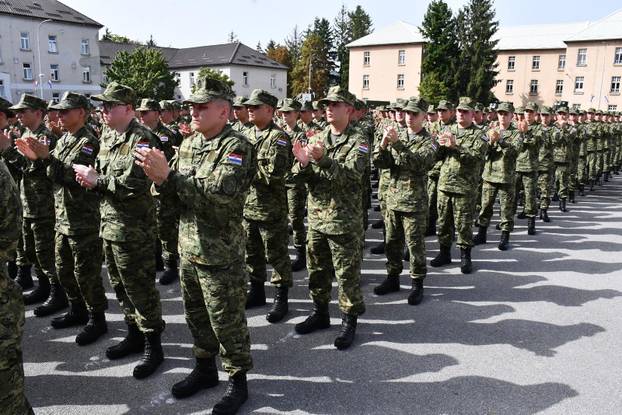 Požega: Svečana prisega ročnika na temeljnom vojnom osposobljavanju