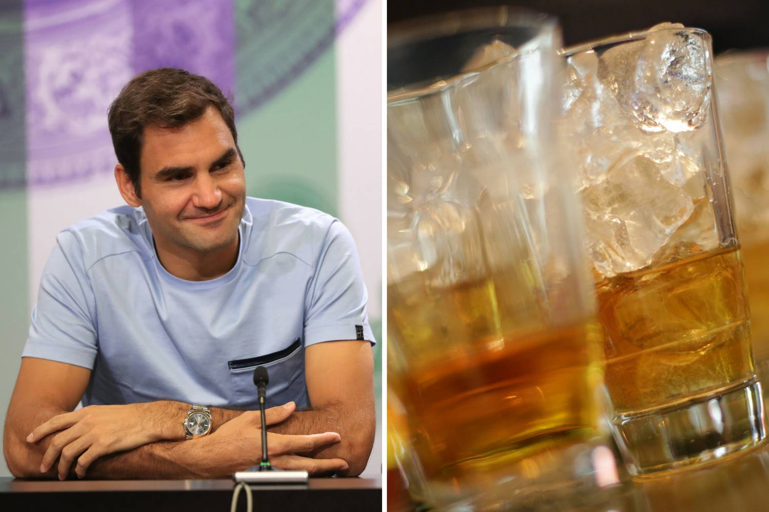 Federer se opustio do daske: Uh, što sam sve sinoć popio...