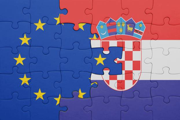 Puzzle,With,The,Colourful,National,Flag,Of,Croatia,And,Flag