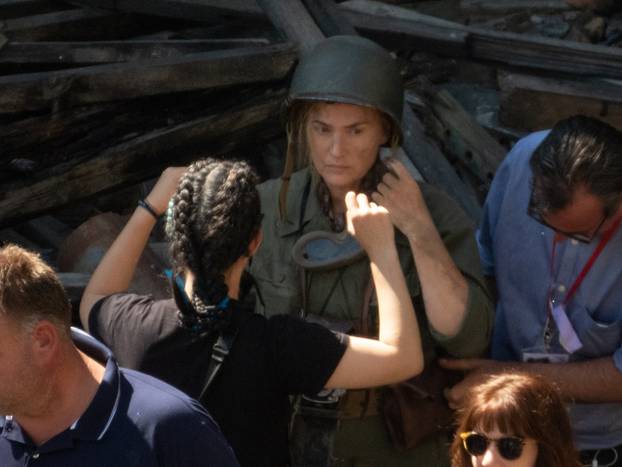 Kate Winslet na snimanju filma u Dubrovniku