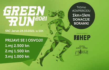 Prijavi se na Green Run utrku - trči za prirodu i osvoji vrijedne nagrade!