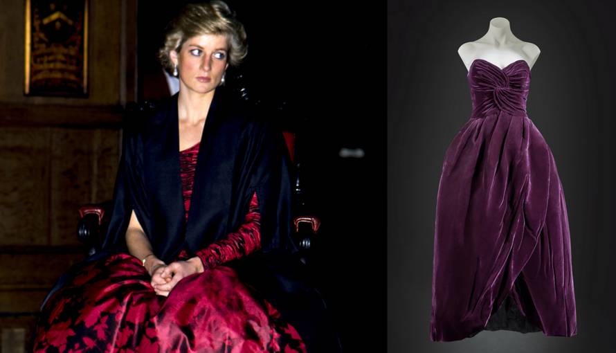Kreacija od svilenog baršuna: Jedna od najpoznatijih haljina princeze Diane ide na aukciju