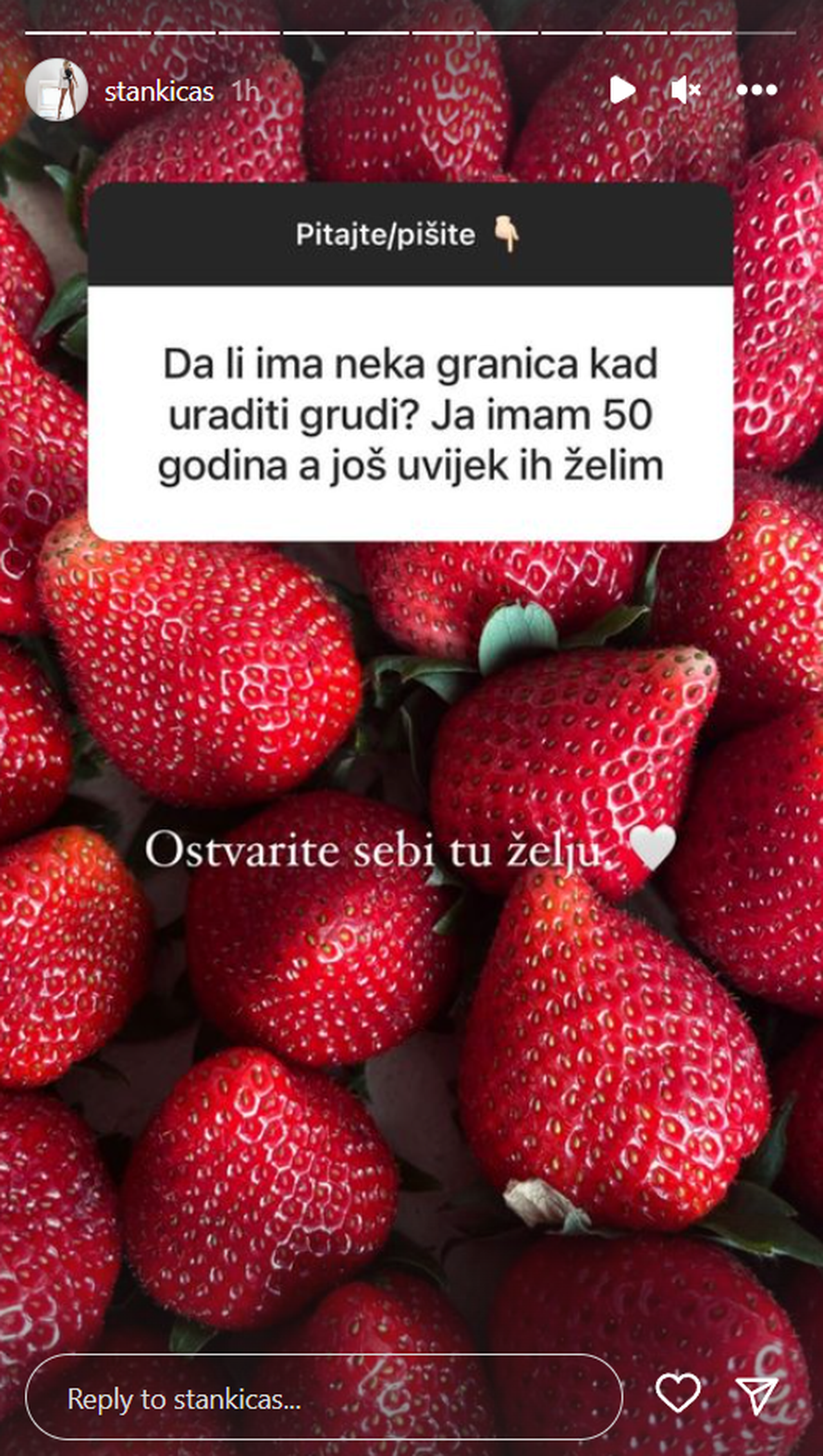 Stankica otkrila razlog operacije grudi: 'Htjela sam da mi haljina bez grudnjaka ljepše stoji...'