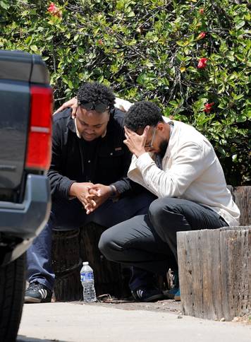 Scene of a reported active shooter situation at the Islamic Center in San Diego