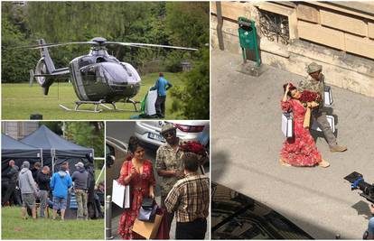 Hollywood iza Muzeja Mimara: Helikopter privukao građane...