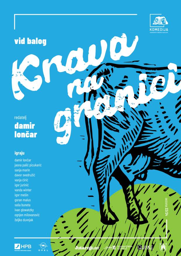 Premijera predstave 'Krava na granici' autora Vida Baloga