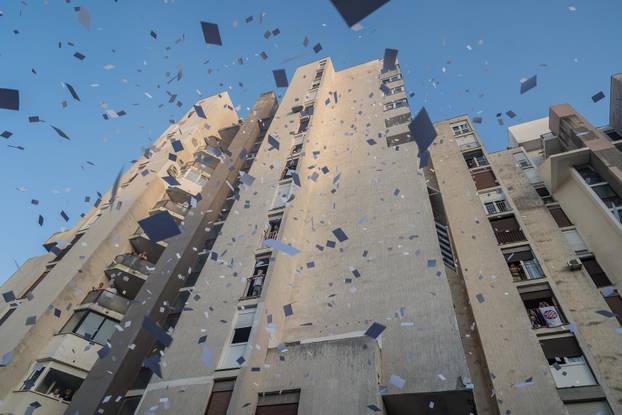 Split: Otkrivanje murala Blaža Sliškovića Bake na Splitskom Mertojaku