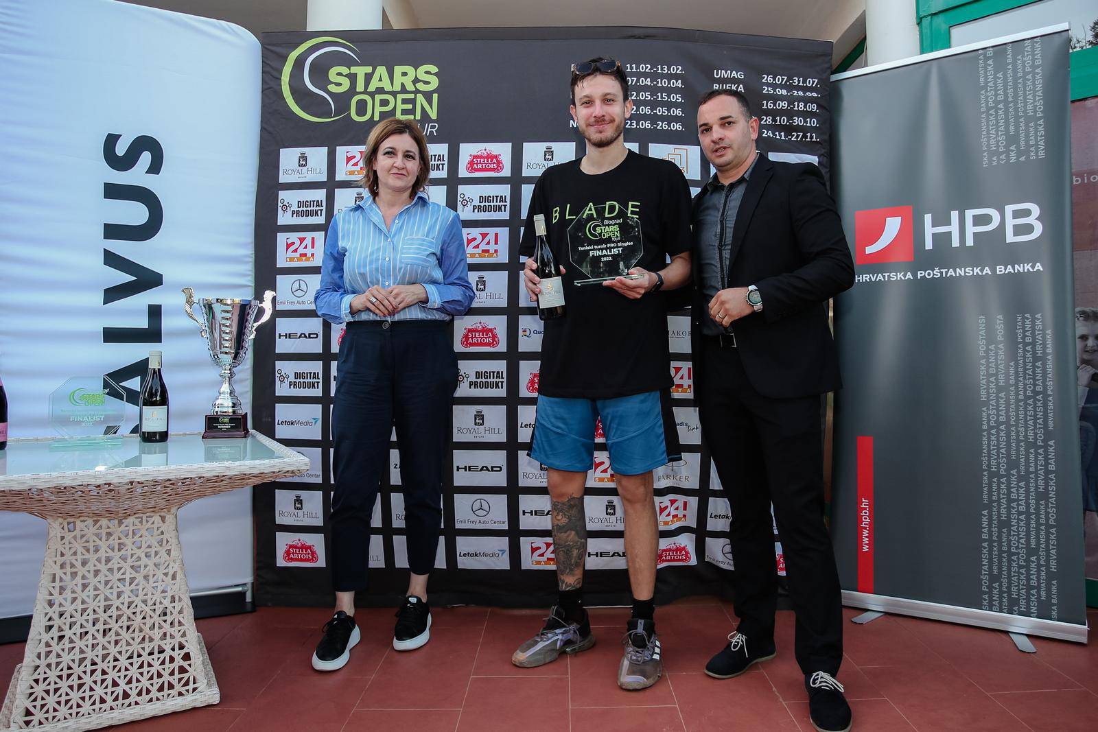 Biograd na moru: Stars Open Tour, finale i dodjela pehara