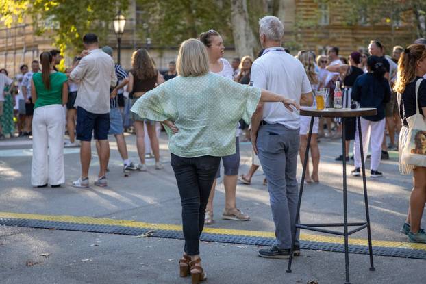Zagreb: Tango na zrinjevackom plesnjaku